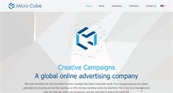 Desktop Screenshot of microcube.com